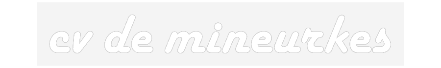 NEONSIGN: cv de mineurkes