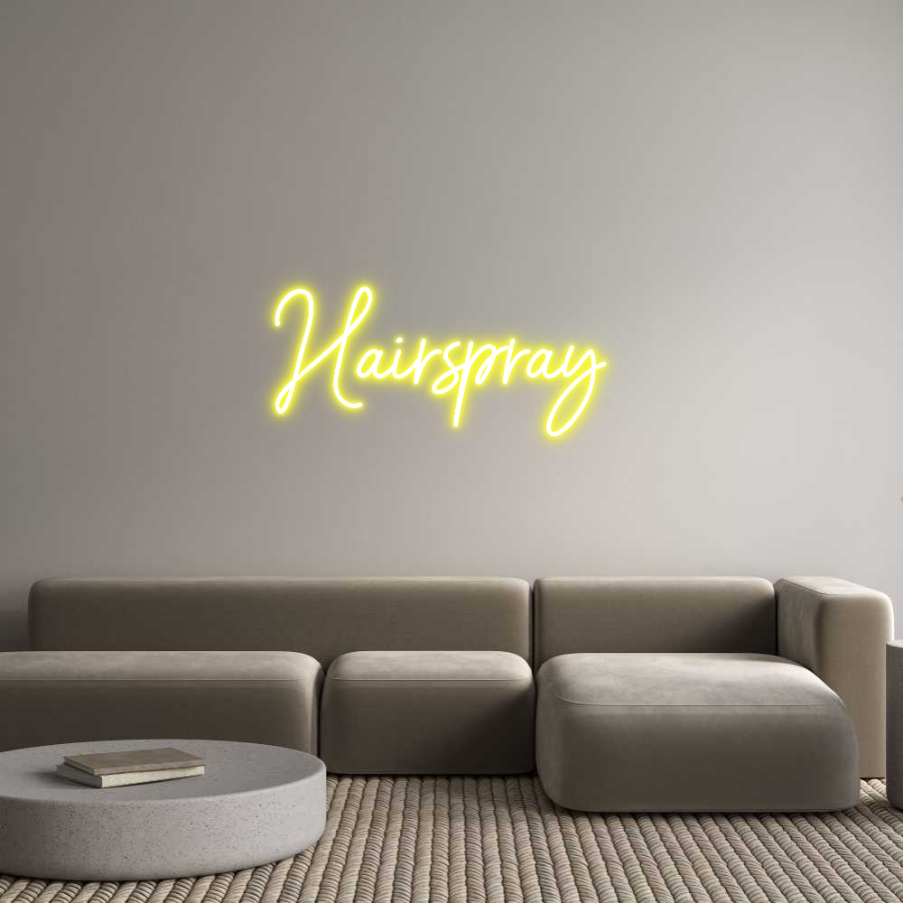 NEON-ART: Hairspray