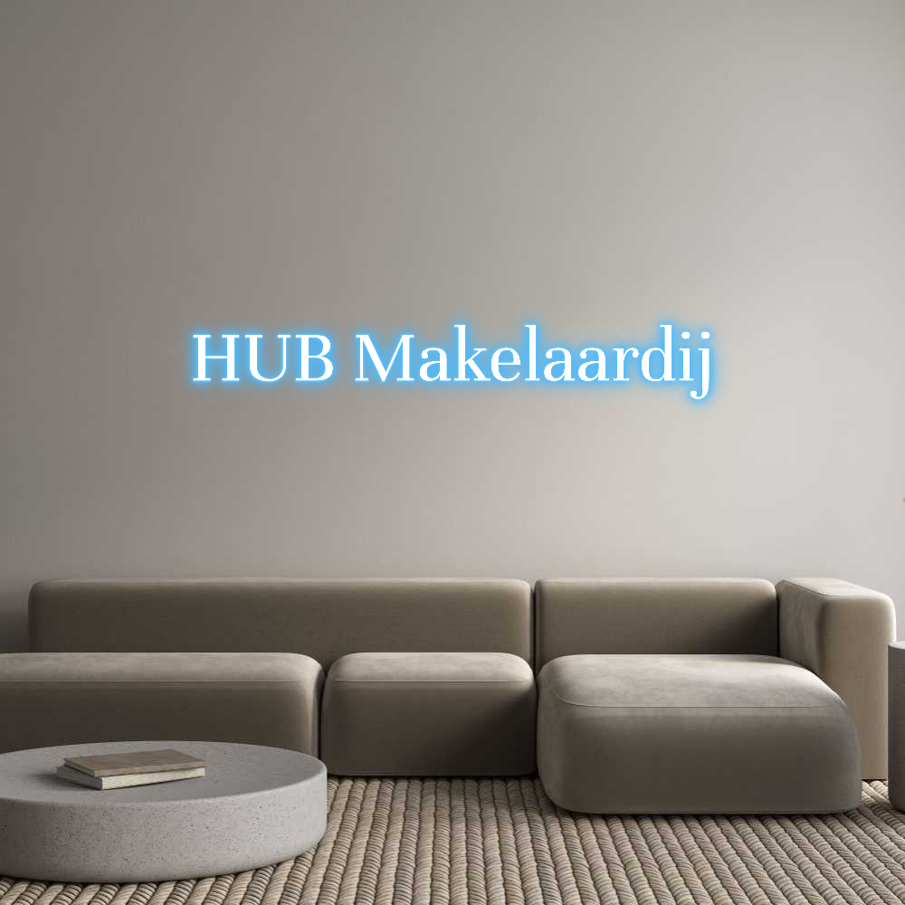 NEONSIGN: HUB Makelaardij