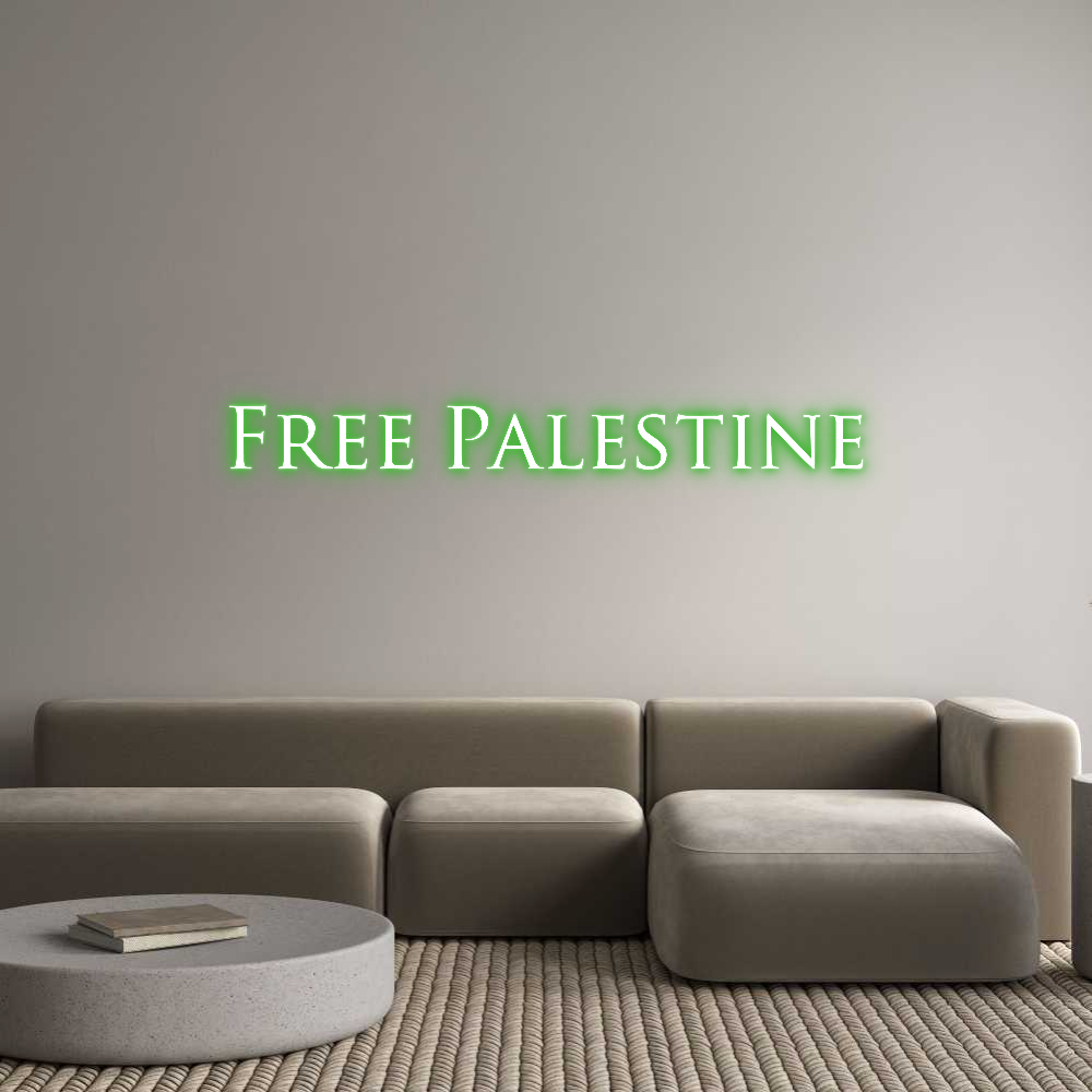 NEONSIGN: Free Palestine