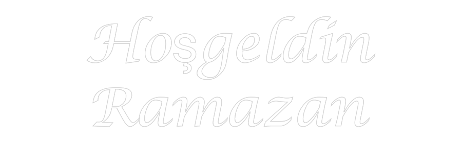 NEONSIGN: Hoşgeldin
Ra...