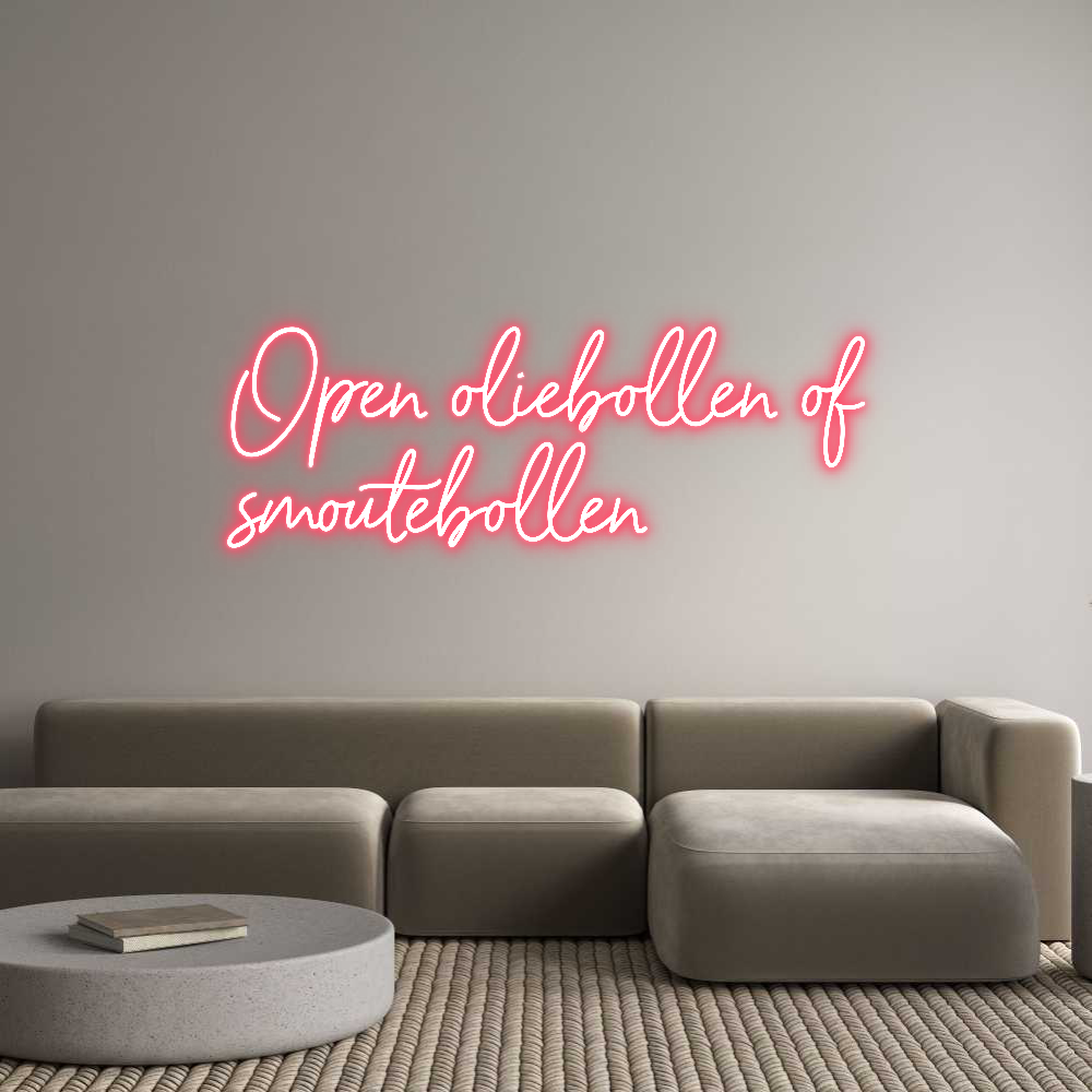 NEONSIGN: Open olieboll...