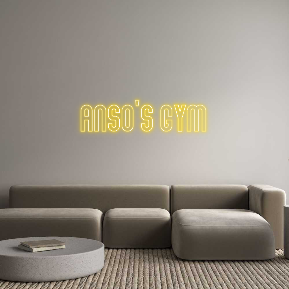 NEONSIGN: Anso’s gym