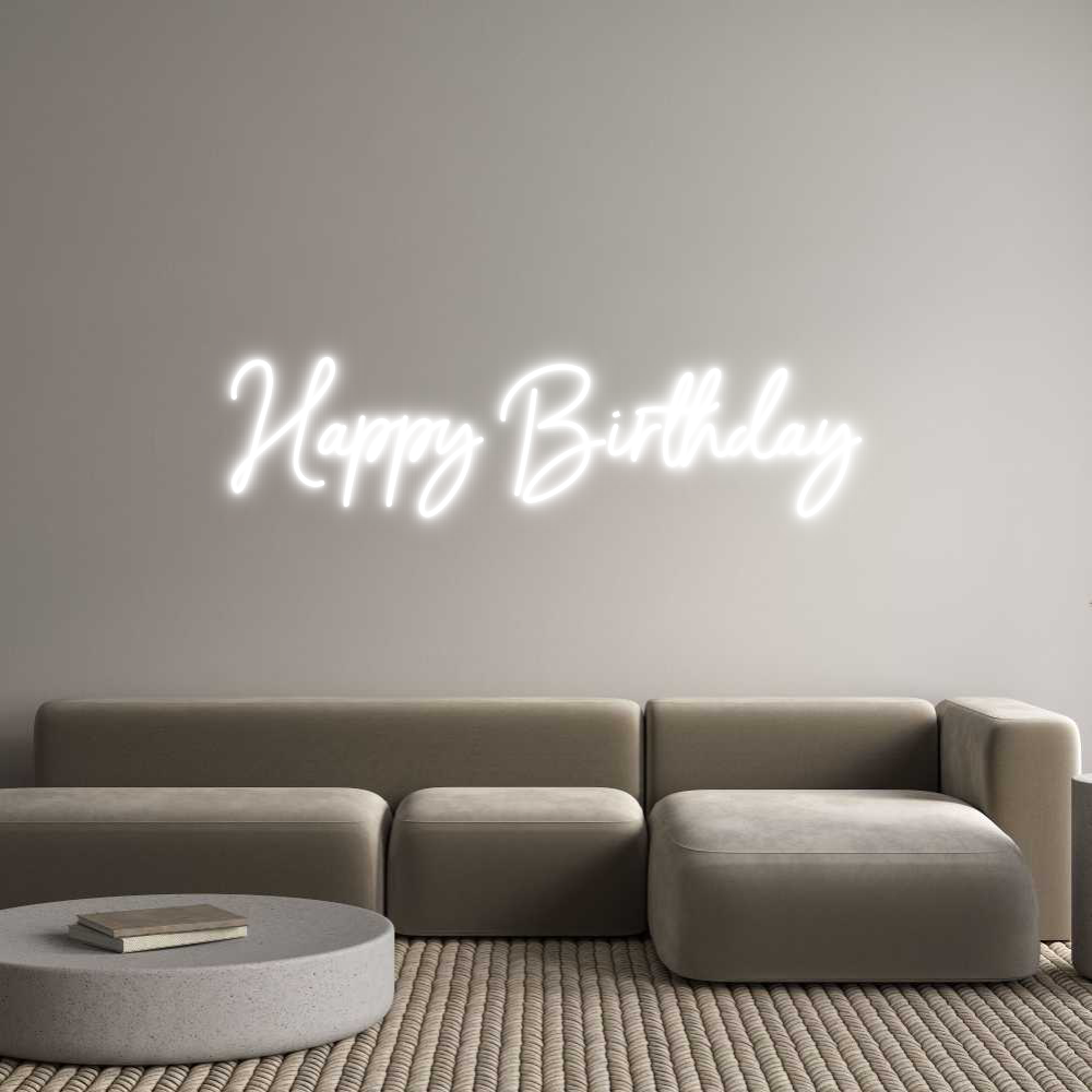 NEONSIGN: Happy Birthday