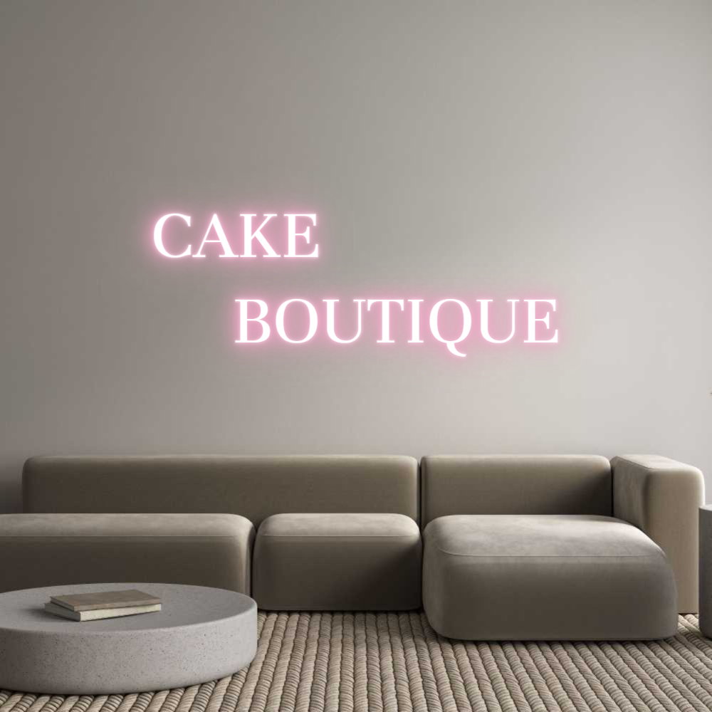 NEONSIGN: CAKE 
     B...