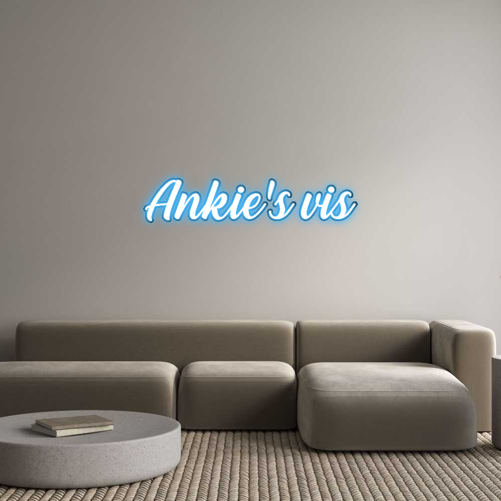 NEON-ART: Ankie's vis