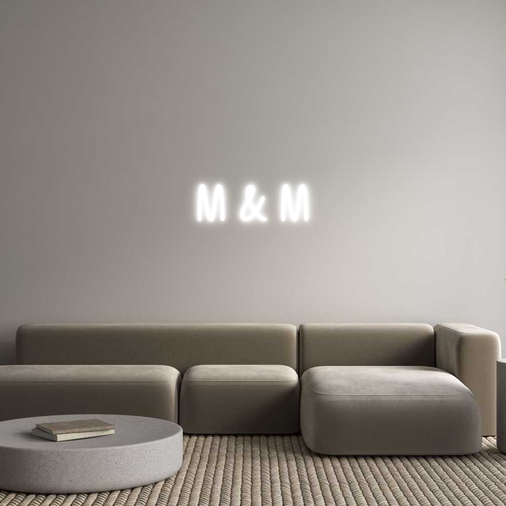 NEONSIGN: M & M