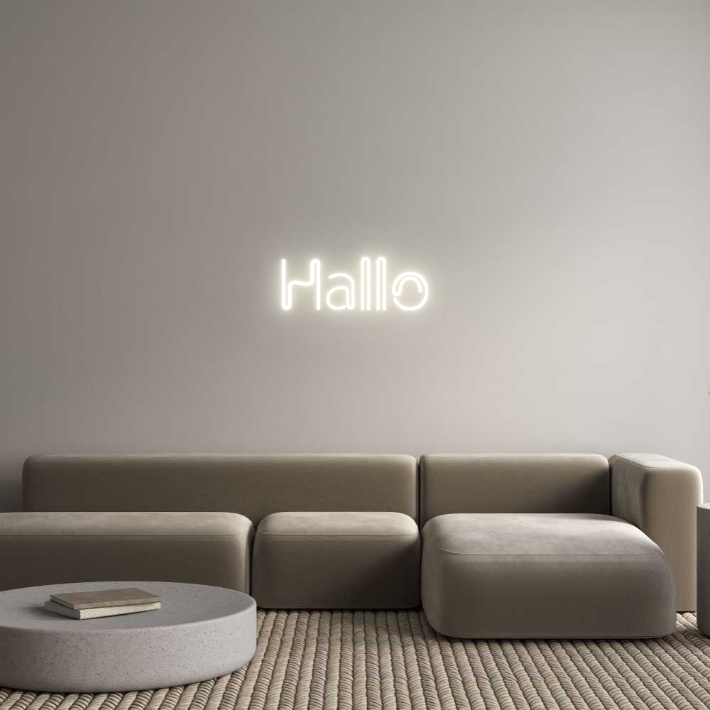 NEONSIGN: Hallo