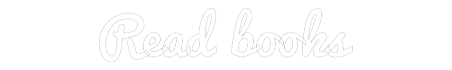 NEON-ART: Read books