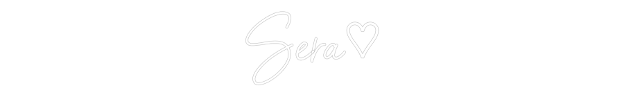 NEONSIGN: Séra♡