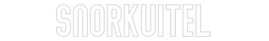 NEONSIGN: SNORKUITEL