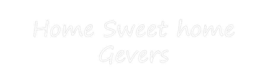 NEONSIGN: Home Sweet ho...