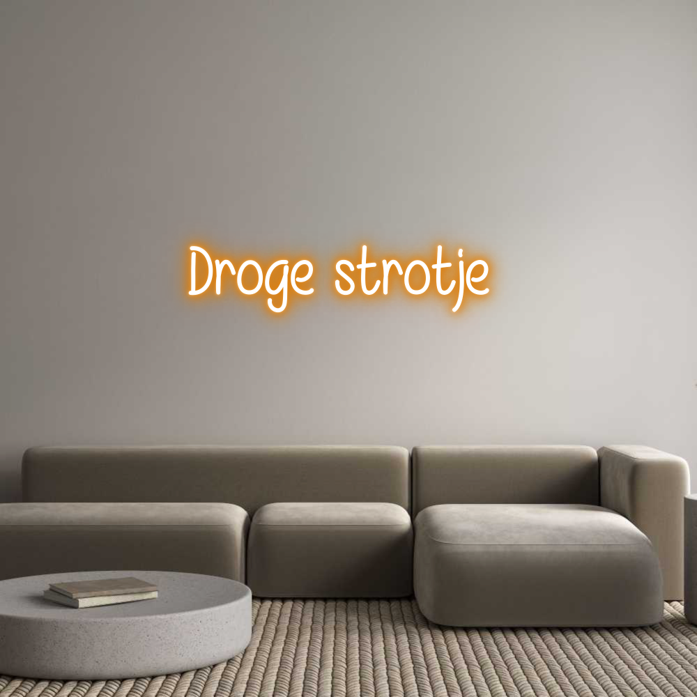NEONSIGN: Droge strotje