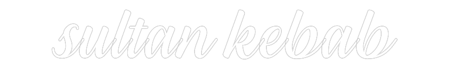 NEONSIGN: sultan kebab