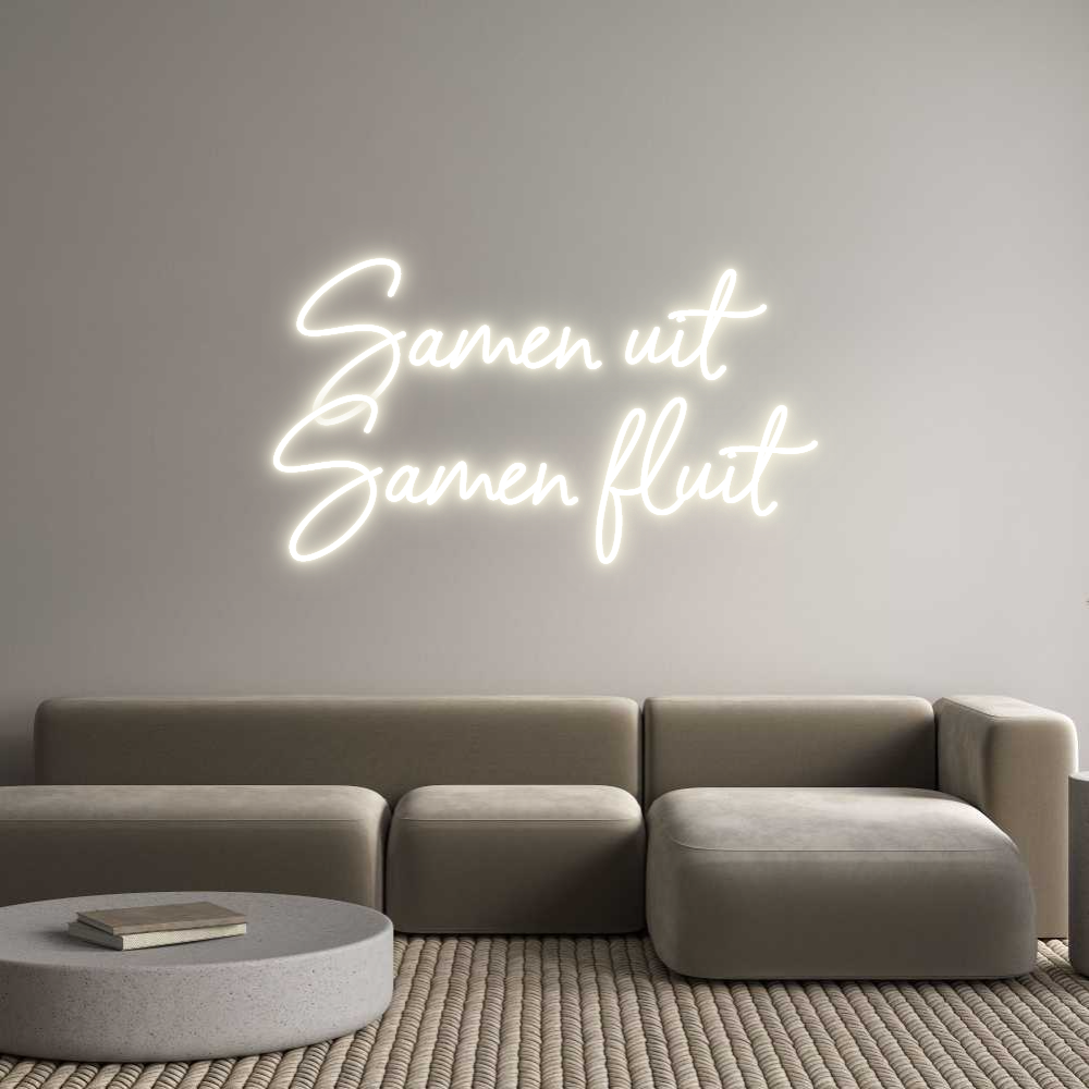 NEONSIGN: Samen uit
S...