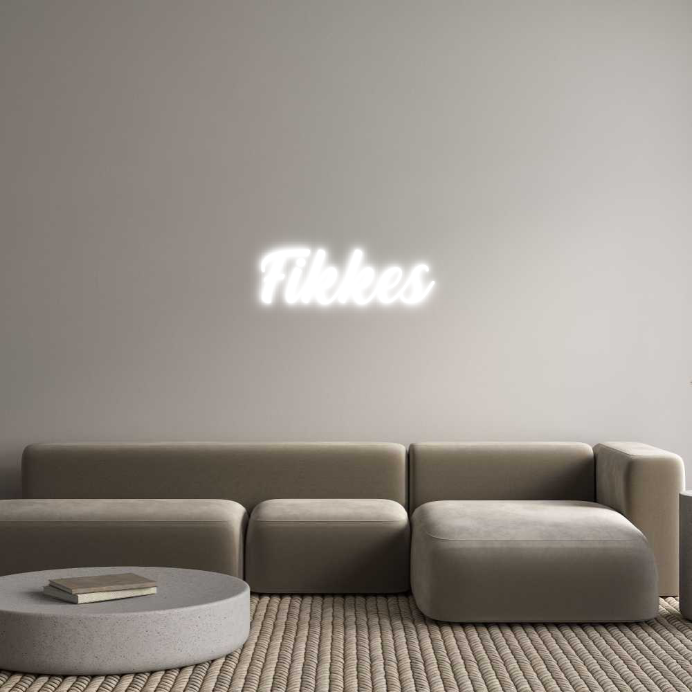 NEONSIGN: Fikkes