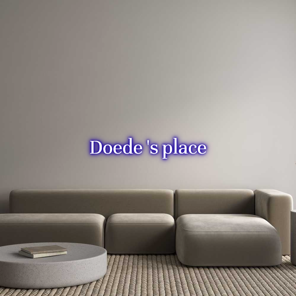 NEONSIGN: Doede 's place