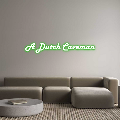 NEONSIGN: A Dutch Caveman
