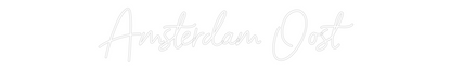 NEONSIGN: Amsterdam Oost
