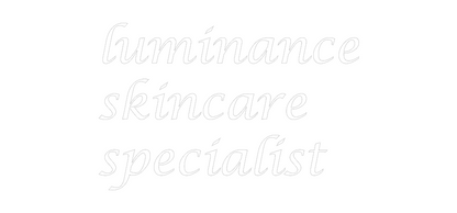NEONSIGN: luminance
sk...