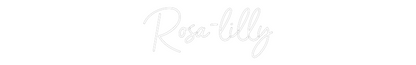 NEONSIGN: Rosa-lilly
