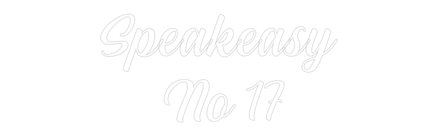 NEONSIGN: Speakeasy
 N...