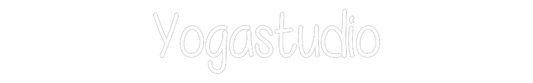 NEONSIGN: Yogastudio