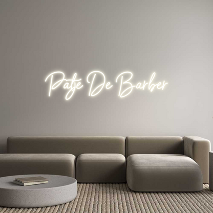 NEONSIGN: Patje De Barber