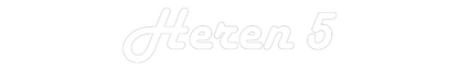 NEONSIGN: Heren 5