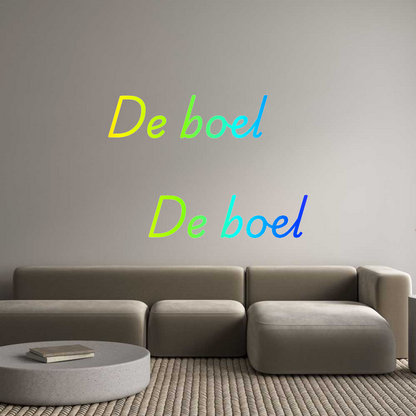 NEONSIGN: De boel 

 ...