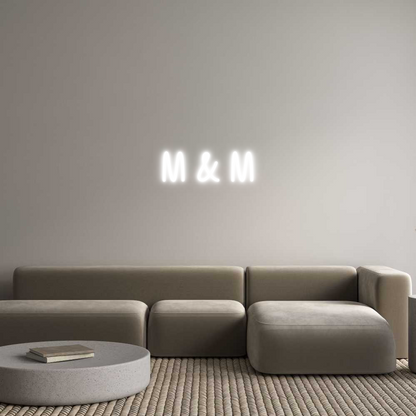 NEONSIGN: M & M