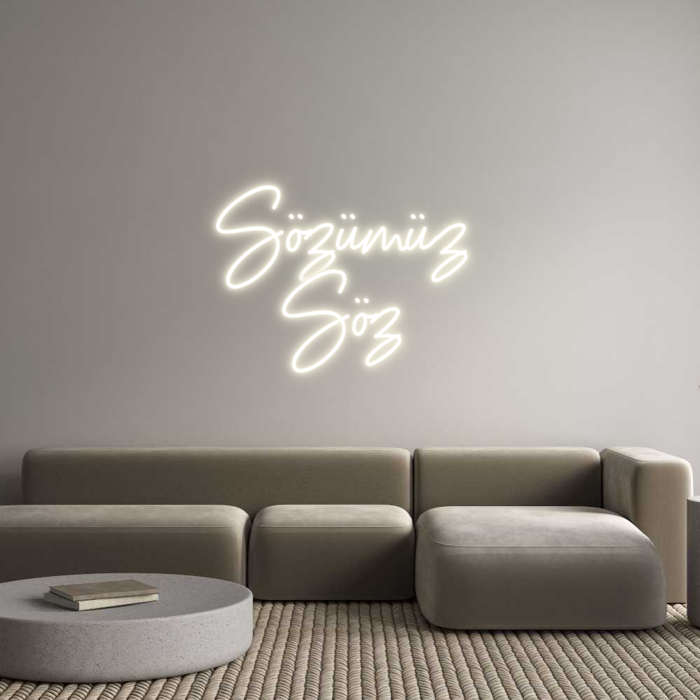 NEONSIGN: Sözümüz 
Söz