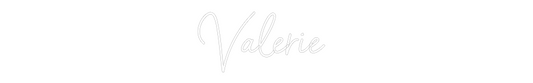 NEONSIGN: Valerie