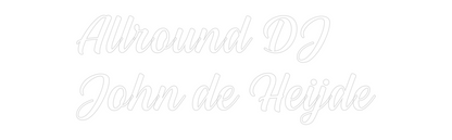 NEONSIGN: Allround DJ
...