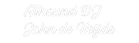 NEONSIGN: Allround DJ
...