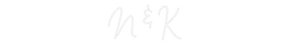 NEONSIGN: N & K