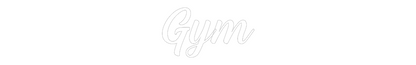 NEONSIGN: Gym