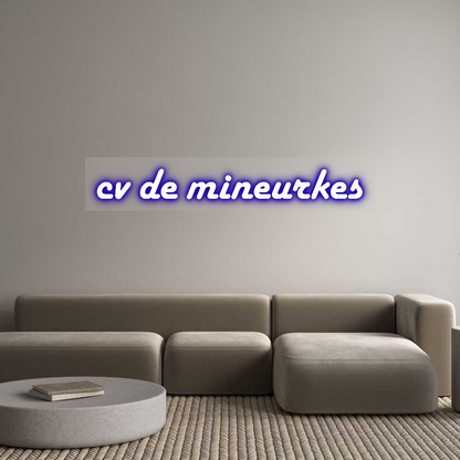 NEONSIGN: cv de mineurkes