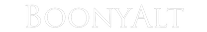 NEONSIGN: BoonyAlt