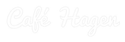 NEONSIGN: Café Hagen