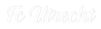 NEONSIGN: Fc Utrecht