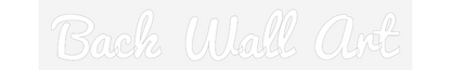 NEONSIGN: Back Wall Art