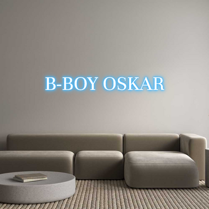 NEONSIGN: B-BOY OSKAR