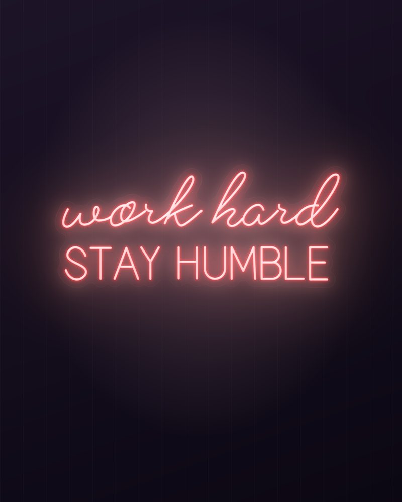 Work hard